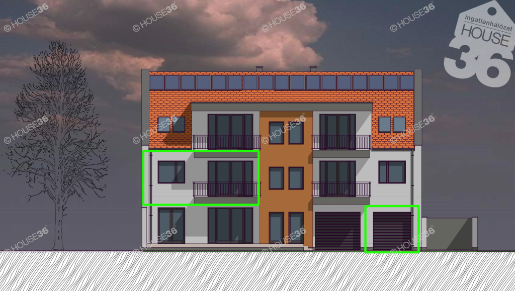 Belső udvari homlokzat